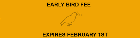 Early bird rates