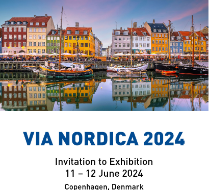 Invitation to exhibition at the Via Nordica 2024